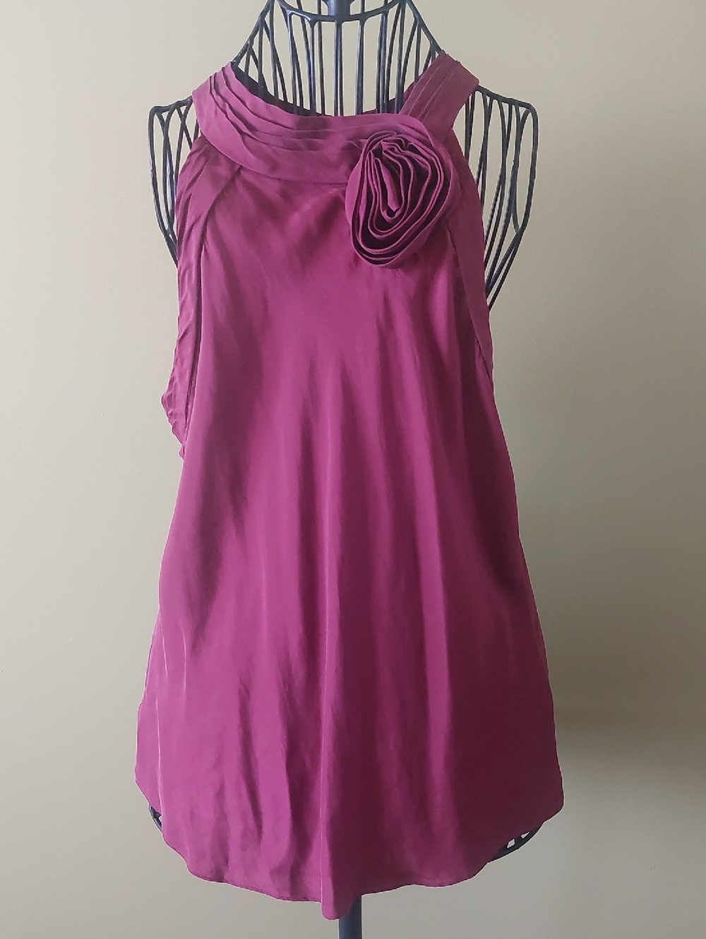 Banana Republic Sleeveless Silk Top